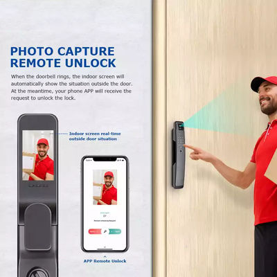 3.5 Inch Large Screen Inside Peephole Smart Door Lock