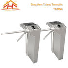 Airport Access Control Equipment Waist High Turnstile Gate Security And Convenience