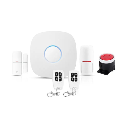 Porta del supporto sistema dell'allarme dell'ingresso di WiFi 4G GSM dello Smart Home di Tuya/sensore della finestra e rivelatore di moto senza fili di PIR