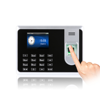 Sistema di controllo accessi biometrico con impronta digitale e lettore di tessere RFID Terminale di rilevazione presenze con batteria