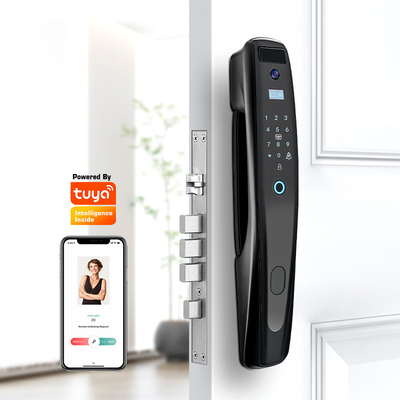 Impronta digitale biometrica e password IC Card Smart Door Lock con TUYA WIFI/TT Lock APP Visore Vision Digital con fotocamera